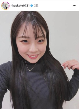 紀平梨花さんのインスタグラム（＠rikaskate0721）より