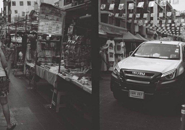 「オリンパスPEN-EES」を使って筆者が撮影。モノクロフィルムを使うとこんな雰囲気ある写真に