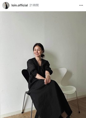 井川遥さんのインスタグラム（＠loin.official）より