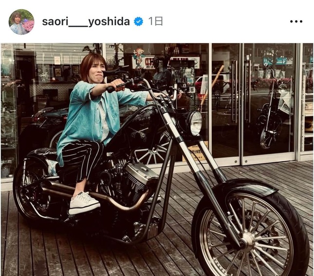 吉田沙保里さんのインスタグラム（＠saori___yoshida）より