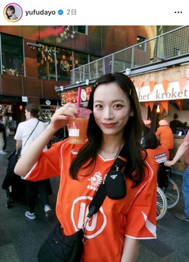 由布菜月さんのインスタグラム（＠yufudayo）より