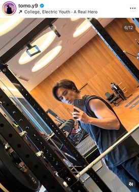 山下智久さんのインスタグラム（＠tomo.y9）より