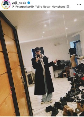 野田洋次郎さんのインスタグラム（＠yoji_noda）より