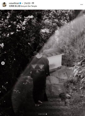 ローラさんのインスタグラム（＠rolaofficial）より