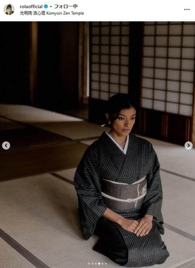 ローラさんのインスタグラム（＠rolaofficial）より