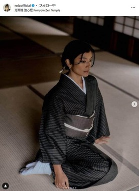 ローラさんのインスタグラム（＠rolaofficial）より