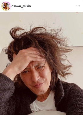 大沢樹生さんのインスタグラム（＠osawa_mikio）より