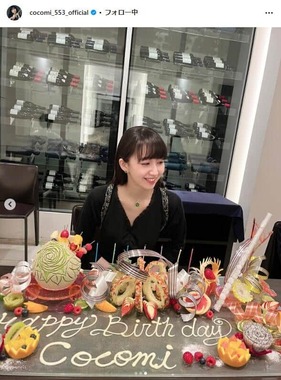 Cocomiさんのインスタグラム（＠cocomi_553_official）より