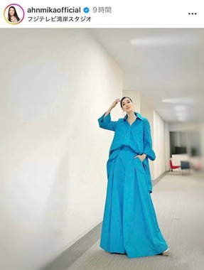 アンミカさんのインスタグラム（＠ahnmikaofficial）より