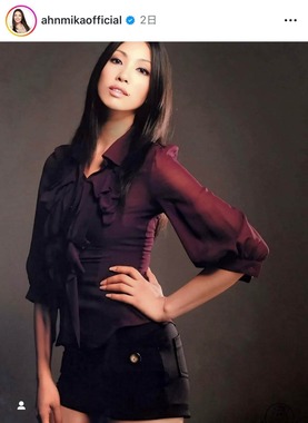アンミカさんのインスタグラム（＠ahnmikaofficial）より