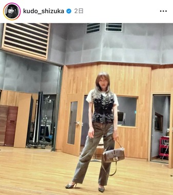 工藤静香さんのインスタグラム（＠kudo_shizuka）より
