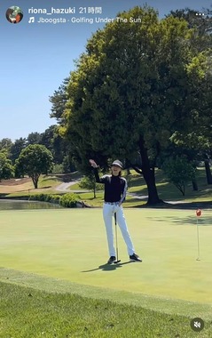 葉月里緒奈さんのインスタグラム（＠riona_hazuki）より