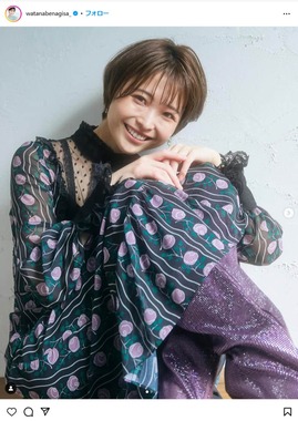 渡邊渚さんのインスタグラム（＠watanabenagisa_）より