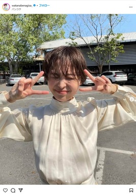 渡邊渚さんのインスタグラム（＠watanabenagisa_）より