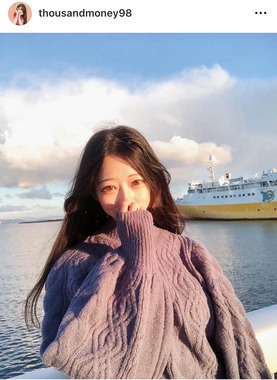 いぜんさんのインスタグラム（＠thousandmoney98）より