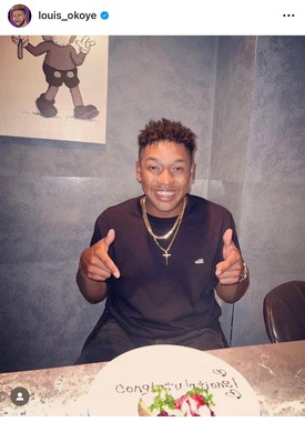 オコエのプライベートショット（本人インスタグラムより）