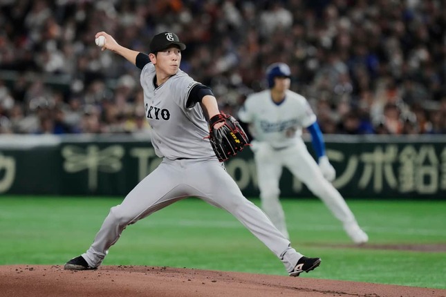 戸郷翔征投手（写真：AP/アフロ）