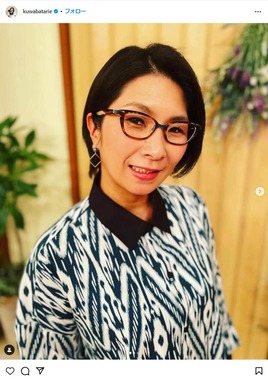 くわばたりえさんのインスタグラム（＠kuwabatarie）より