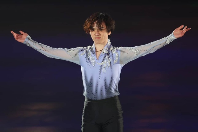 アイスショーに出演する宇野昌磨さん。インスタのプロフィールでは「ゲーマー」を名乗る（写真：YUTAKA/アフロスポーツ）