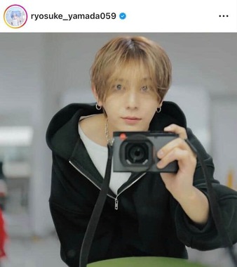 山田涼介さんのインスタグラム（＠ryosuke_yamada059）より