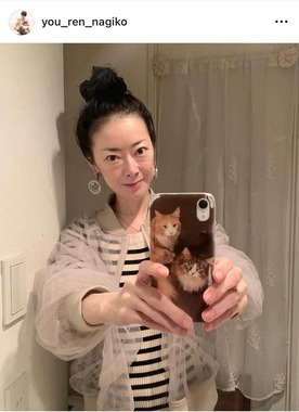 遠野なぎこさんのインスタグラム（＠you_ren_nagiko）より
