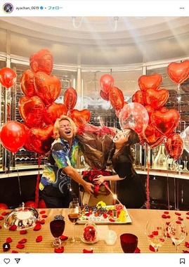 あやなんさんのインスタグラム（＠ayachan_0619）より