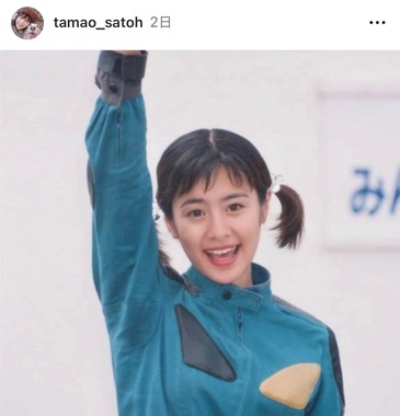 さとう珠緒さんのインスタグラム（＠tamao_satoh）より