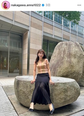 中川安奈さんのインスタグラム（＠nakagawa.anna1022）より