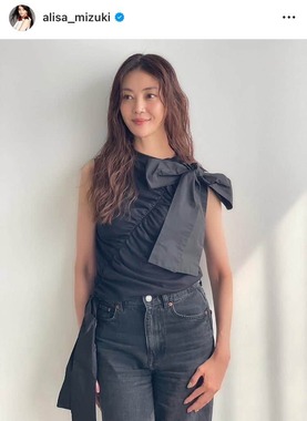 観月ありささんのインスタグラム（＠alisa_mizuki）より