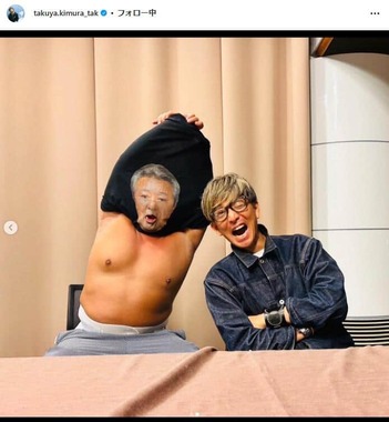 木村拓哉さんのインスタグラム（＠takuya.kimura_tak）より