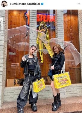 武田久美子さんのインスタグラム（＠kumikotakedaofficial）より