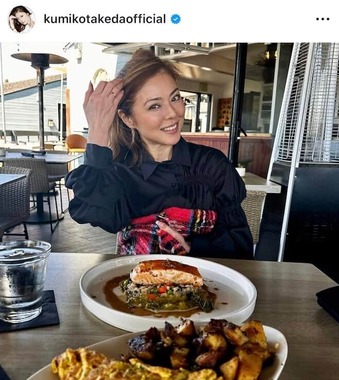 武田久美子さんのインスタグラム（＠kumikotakedaofficial）より