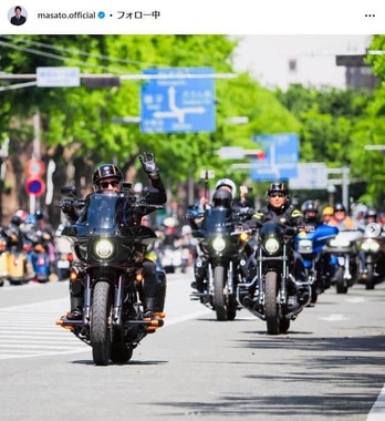 魔裟斗さんのインスタグラム（＠masato.official）より