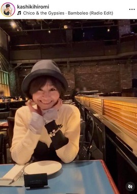 樫木裕実さんのインスタグラム（＠kashikihiromi）より