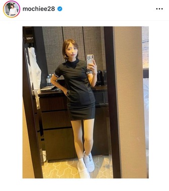 望月理恵さんのインスタグラム（＠mochiee28）より
