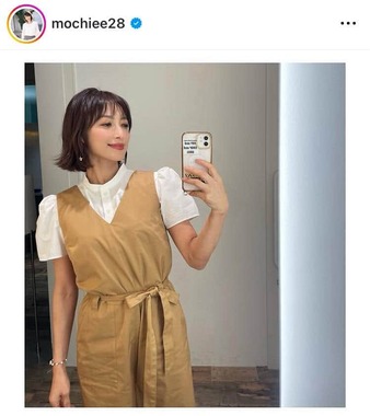 望月理恵さんのインスタグラム（＠mochiee28）より