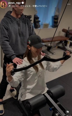 ゆきぽよさんのインスタグラム（＠poyo_ngy）より