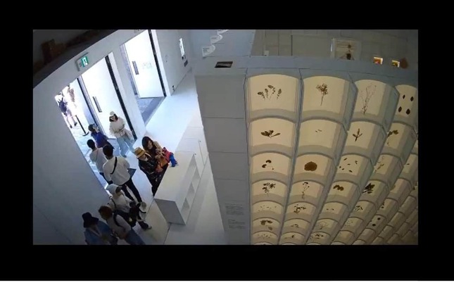 ミャクミャク「連れ去り」の瞬間は防犯カメラにとらえられていた（写真はリトアニアのオーレリウス・ジーカス大使のXから）