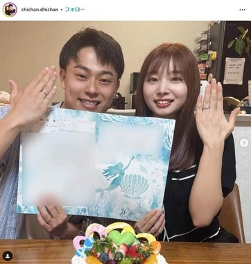 「ちーでぃーず」のインスタグラム（＠chichan.dhichan）より