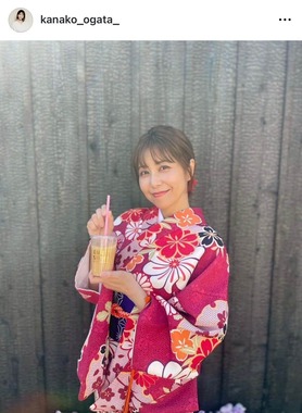 緒方かな子さんのインスタグラム（＠kanako_ogata_）より