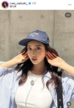 阿部なつきさんのインスタグラム（＠i.am_natsuki_）より