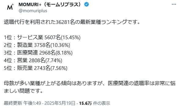 「MOMURI＋」公式X（＠momuriplus）より