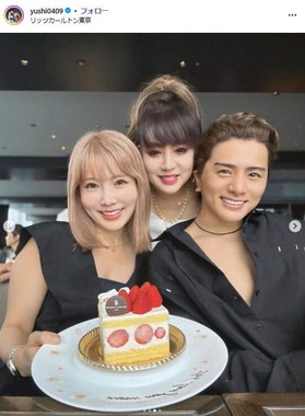 杉本遊志さんのインスタグラム（＠yushi0409）より