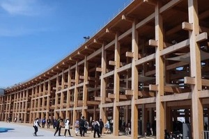 大屋根リングの柱にびっしり...万博で「ユスリカ」大量発生　運営は殺虫剤などで対策、専門業者へ相談も