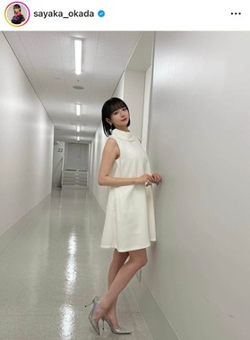 岡田紗佳さんのインスタグラム（＠sayaka_okada）より