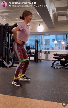 中川安奈さんのインスタグラム（＠nakagawa.anna1022）より