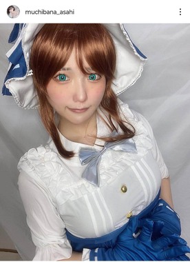 橘あさひさんのインスタグラム（＠muchibana_asahi）より