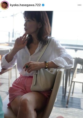 長谷川京子さんのインスタグラム（＠kyoko.hasegawa.722）より