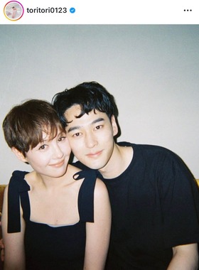 トリンドル玲奈さんのインスタグラム（＠toritori0123）より