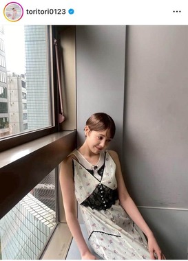 トリンドル玲奈さんのインスタグラム（＠toritori0123）より